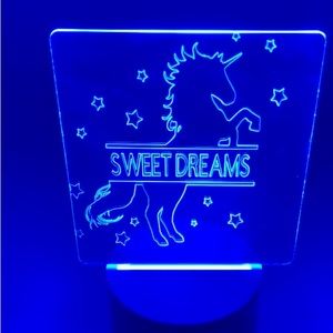 16 colors Unicorn Night Light with remote control